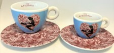 Illy Art Collection 2009 Pedro Almodovar Tazza e Piattini Cappuccino E Espresso