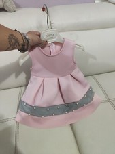 Vestito Bimba Mia.6/9 Mesi Colore Rosa Nuovo