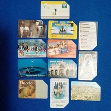 12 CARTE TELEFONICHE _ SCHEDE