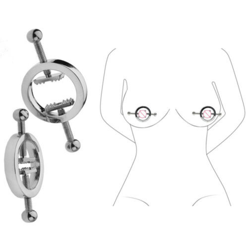 Paio anello capezzolo scudo - anello,