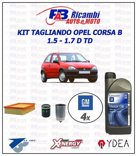 Kit tagliando opel corsa - tagliando,