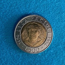 Italy - 500 lire - 1994 coin -