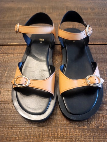 Zara woman brown - brown, genuine
