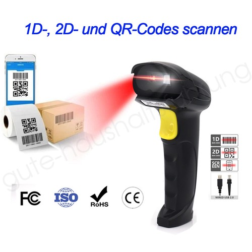 Mini barcode scanner - scanner, cable