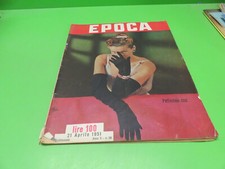 Rivista settimanale vintage Epoca  21 APRILE 1951 - Pettinatevi così...