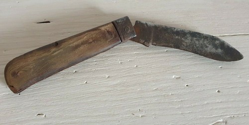 Antico coltello contadino - antico,