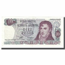 [#610380] Banconota, Argentina, 10 Pesos, KM:300, UNC(63)