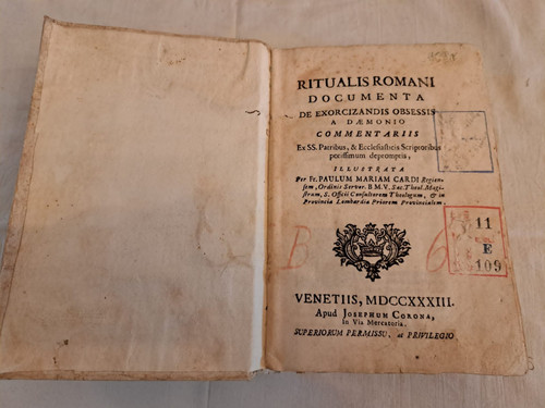 Libro antico esorcismo - esorcismo, del