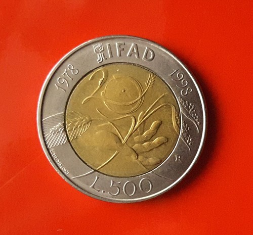 500 lire 1998 errore - 500,