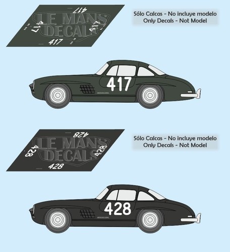 Decals mercedes benz 300 - decals,