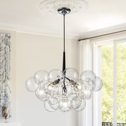 Lampadario moderno grappolo - lampadario,
