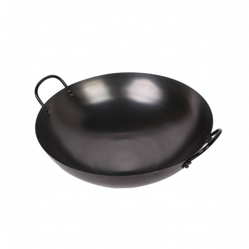 Wok ferro non rivestito - ferro,