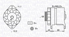 Alternatore magneti marelli - alternatore,