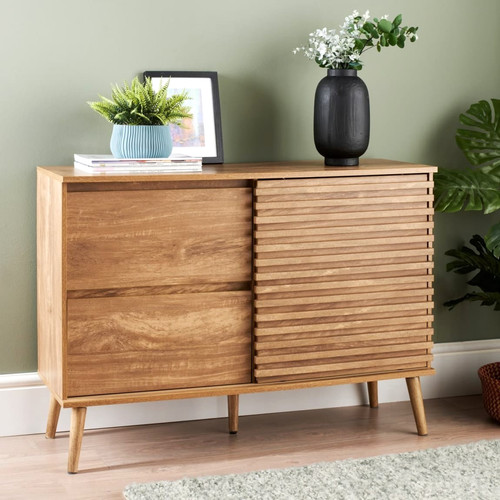 Sideboard natural mango wood - sideboard,