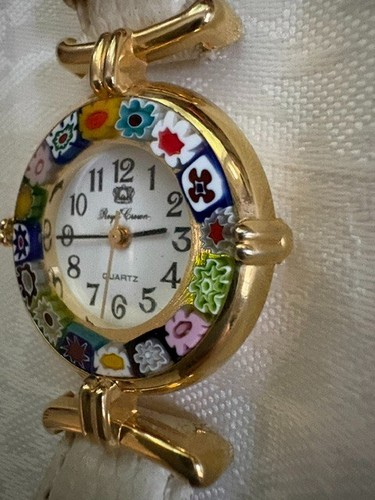 Orologio murano millefiori - orologio,