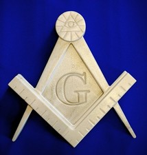 Squadra e Compasso in Marmo -