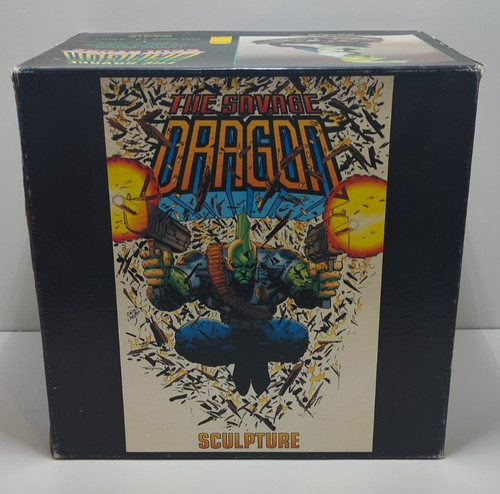 Savage dragon statue - savage,