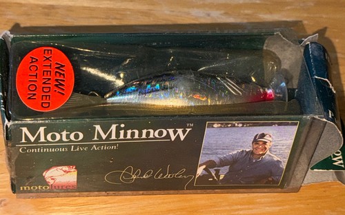 Esca pesca vintage moto - da,