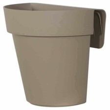 Vaso UP Fioriera fiori da balcone 25 cm gerani piante Euro3plast