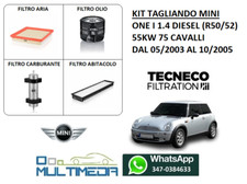 KIT TAGLIANDO FILTRI TECNECO