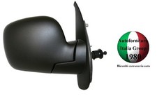 SPECCHIO SPECCHIETTO RETROVISORE DX MECCANICO NERO PER RENAULT KANGOO 08> 2008>