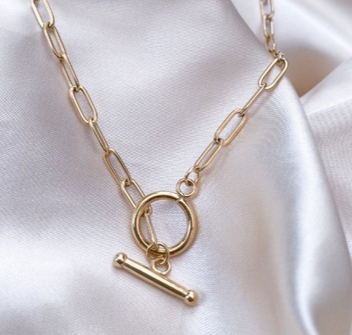 Collana catena barra - , t