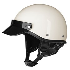 Mezzo Casco Moto Retrò