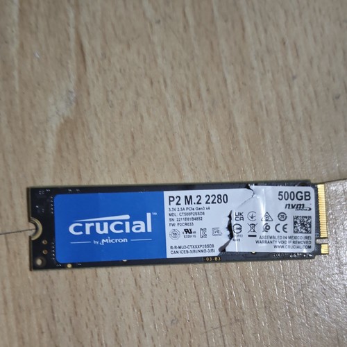 Crucial 500 interno - crucial, m.2