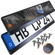 Supporto Targa In Carbonio Per