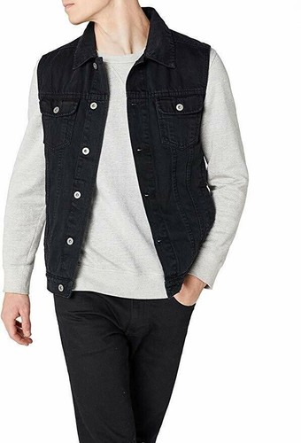 Gilet uomo denim vintage