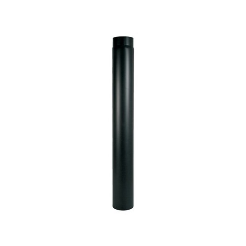 Tubo fumo smaltato nero 2mm - fumo,
