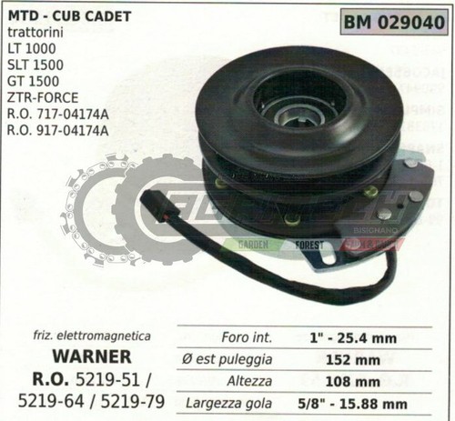 717 04174 frizione warner - 717-04174,
