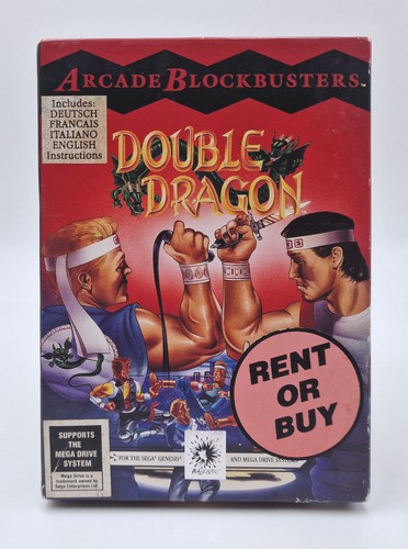 Double dragon cartonné - dragon,