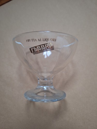 Bicchiere vintage fabbri - bicchiere,