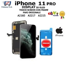 APPLE  IPHONE 11 PRO   DISPLAY  TOUCHSCREEN  CON FRAME PARI ALL' ORIGINALE