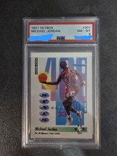 Carte Skybox Michael Jordan #307 PSA 8 1991-92 Chicago Bulls