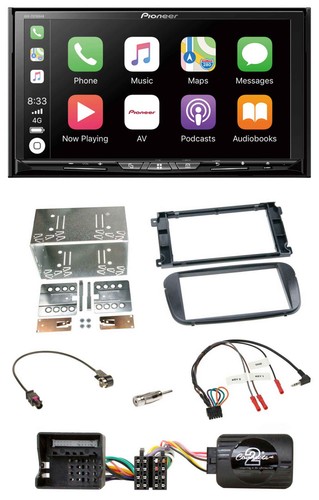 Pioneer 2din volante usb dab - pioneer,