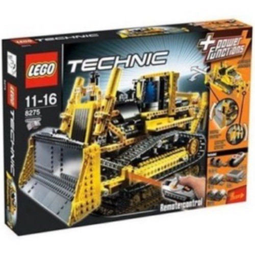 Lego motorized bulldozer - lego,