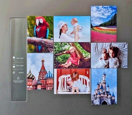Photo fridge magnets - photo, magnets,