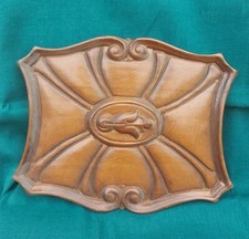 Fregio cornice In Legno Decoro Intaglio Fiore Scultura 