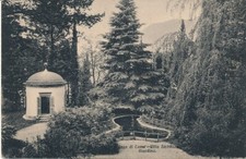 Lombardia Cartolina Paesaggistica Lago di Como Villa Sebelloni Viaggiata 1921