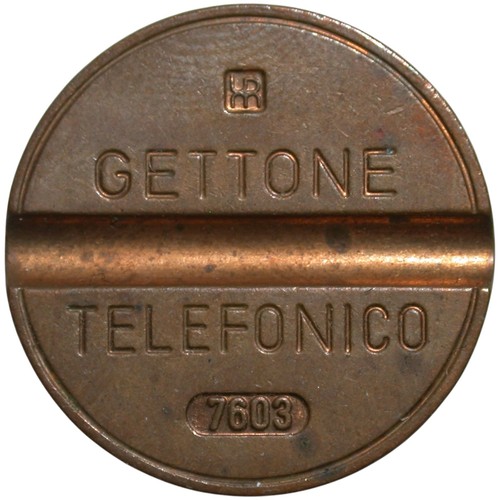 Gettone telefonico 7603 - telefonico,