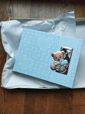 Album Fotografico da Maschio con Orsetto - Foto Nascita - Con scatola originale