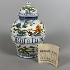 Vaso Potiche Farmacia Maiolica
