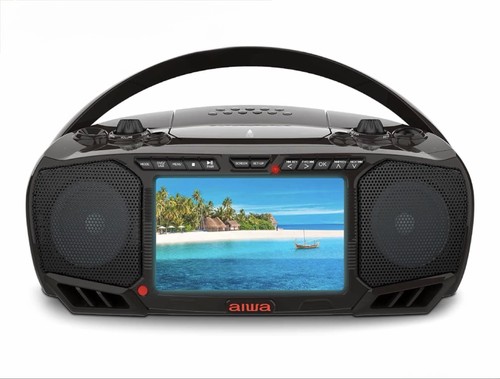 Aiwa portable media boombox - boombox, 7