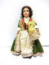 BAMBOLA BAMBINA CONTADINA