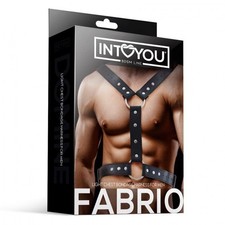 Fabrio BDSM line imbracatura per uomo petto fetish play, roleplay e look da club