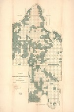 Mappa 16" x 24" 1893 della
