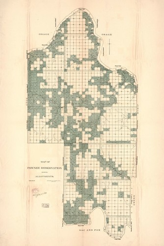 Mappa 1893 della - mappa, x