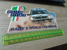 ADESIVO Rally world champion